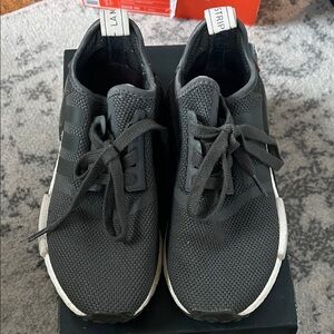 adidas Black and Gray Sneakers